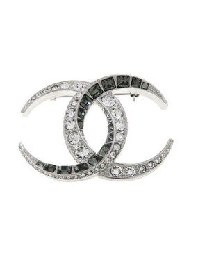 Chanel 15c Brooch Silver